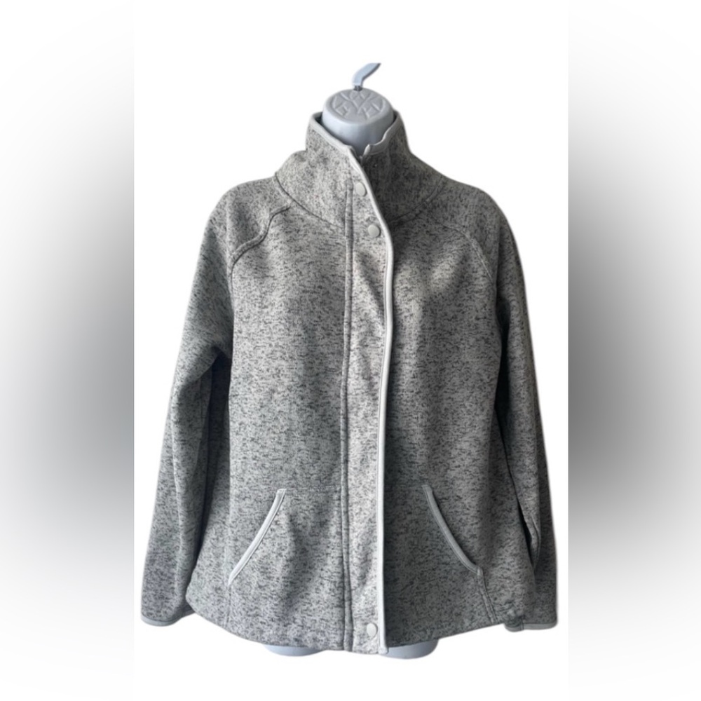 Champion button up sweatshirt